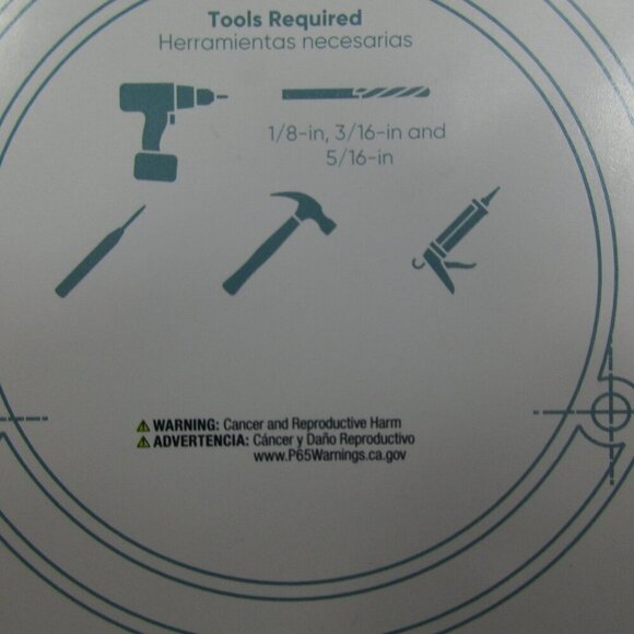 Origin21 Modern Floating Mount House Number 8 Silver Satin Nickel 5" w/ Screws - Picture 4 of 5